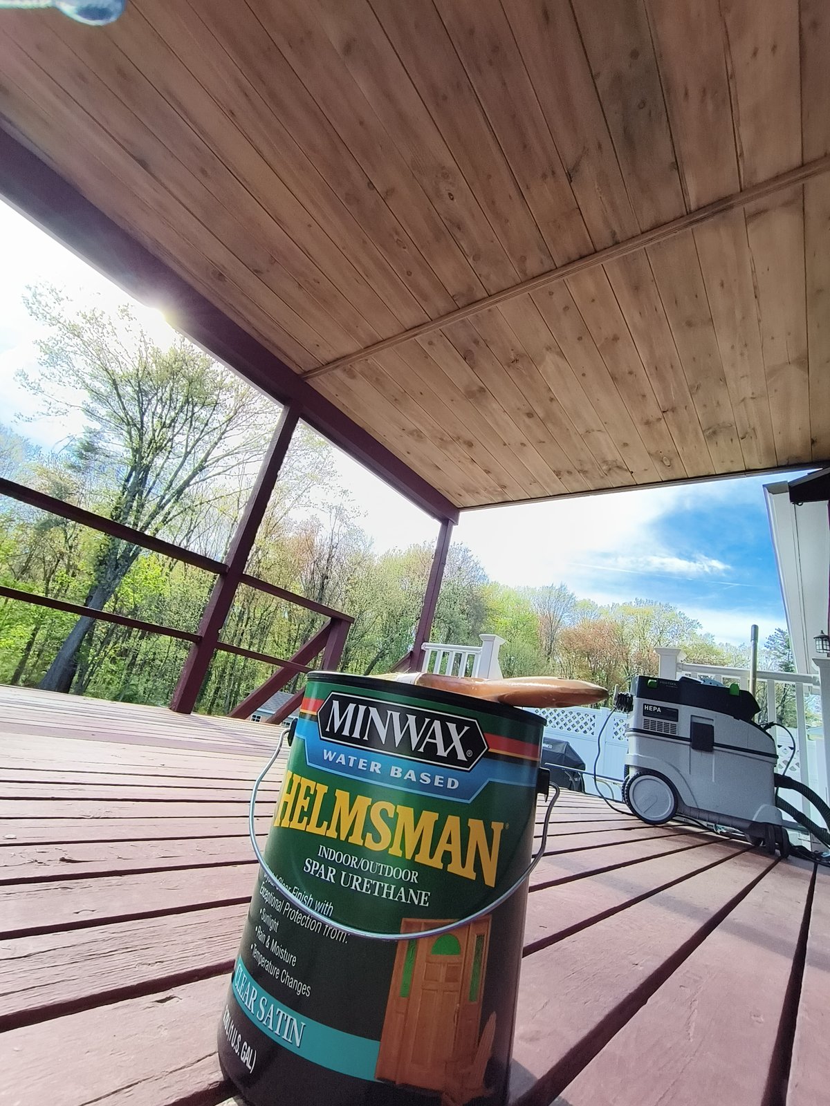 Outdoor Deck Wood Urethane Protection — Frank Leonard Painting LLC